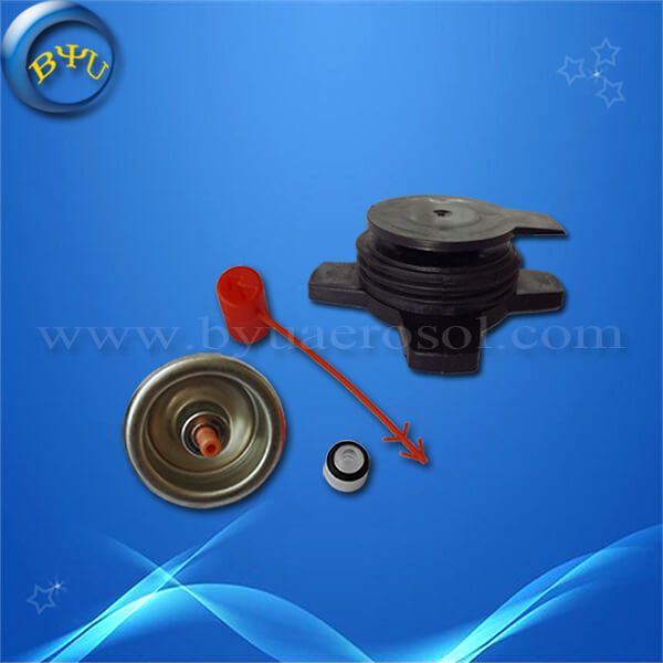 BYU Manufacture Cleaning agent aerosol valve for aerosol cans