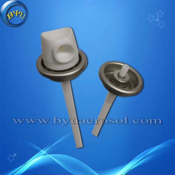 Fire extinguisher valve with actuator