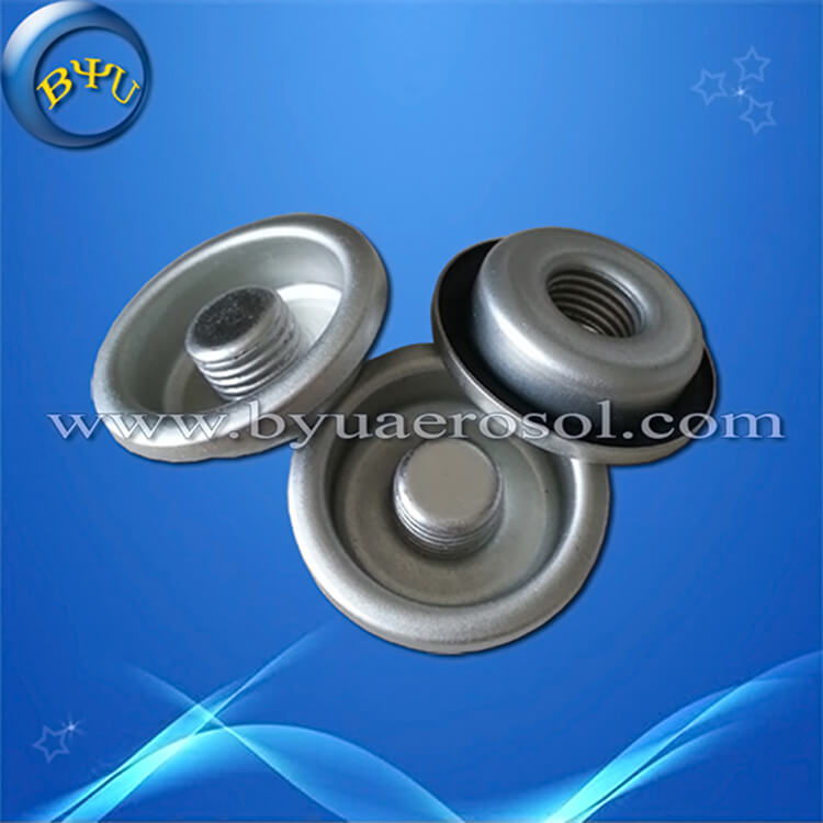 Empty Metal Refrigerant Tin Cans valve