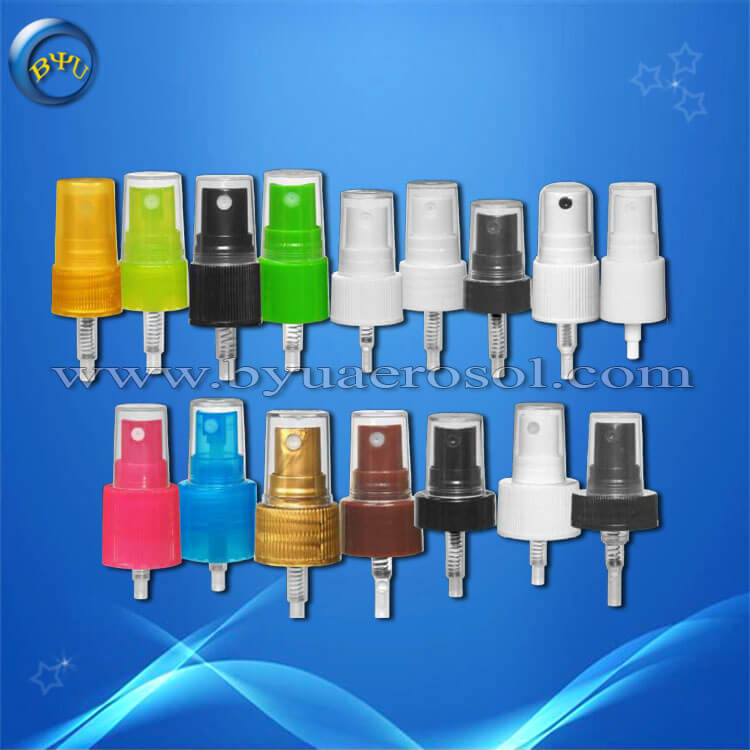 high quality 11mm 18mm 20mm 24mm 25mm 28mm plastic perfume pump nozzle mist sprayer head BYU GROUP