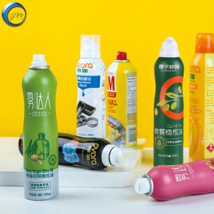 Multi-Size Edible Oil Spray Tin Cans, Aerosol Container for Extra Virgin Olive Vegetable Oil