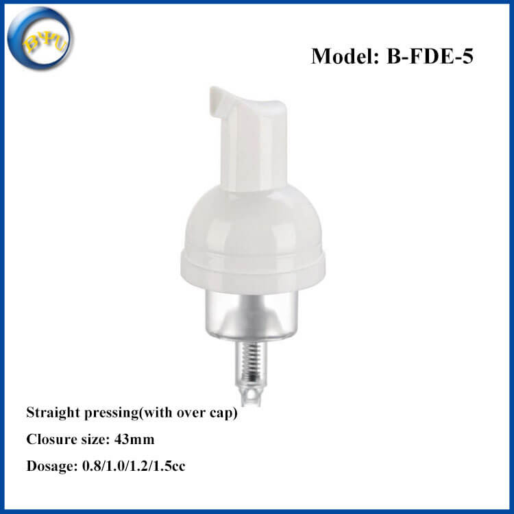 Transparent Body Plastic Foaming Pump Pump for Foaming Hand Sanitizer