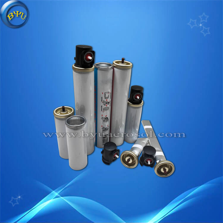 Wall Fixing Nail Gun Gas Can, Complete BOV Bag Valve Aerosol Fittings for Site Construction