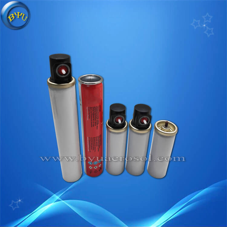 Nail gun with valve actuator for 26mg,32mg gas spray,Light Steel Keel Decoration Nail Gun Can, Bag Valve Leakproof Gas Fuel Aluminum Bottle