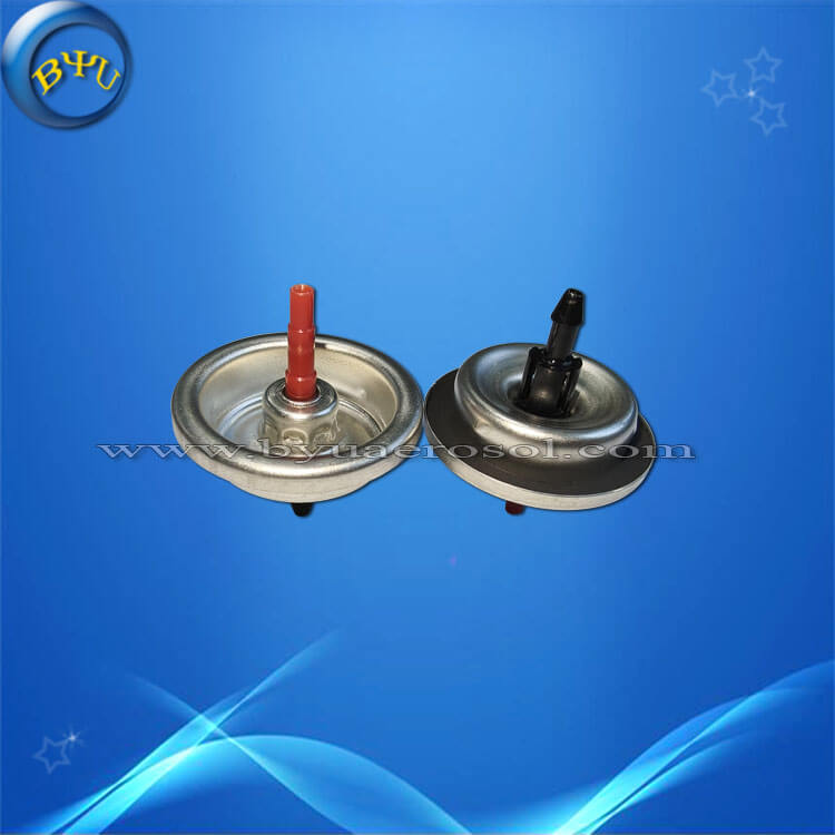  Two Types Butane Aerosol Valve With & Without Dip Tube
