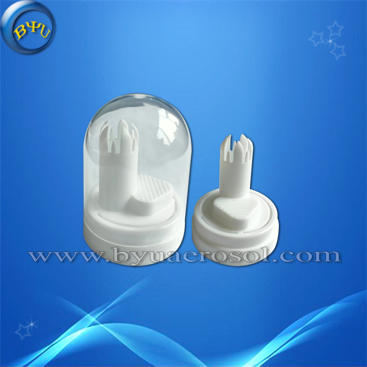 High quality aerosol can valve actutator spray for Shaving foam by BYU