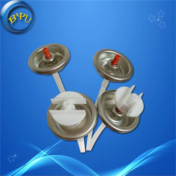 High quality one inch traffic paint aerosol valve for paint road marking by BYU