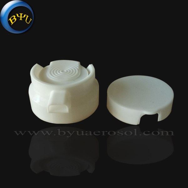 35mm Amino Acid Facial Cleansing Mousse Nozzle, Plastic Cap for Mild Facial Wash Foam Aerosol