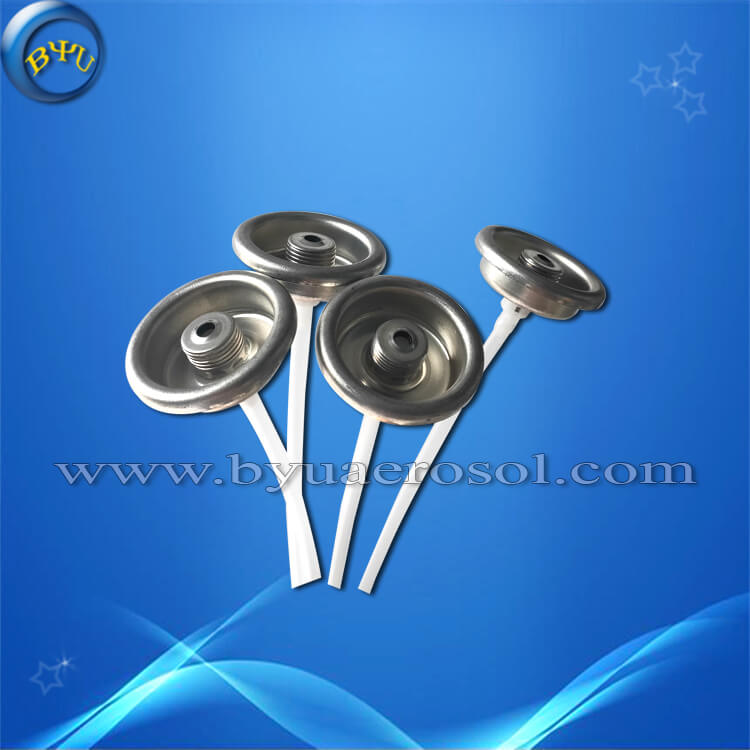 High quality one inch female screw valve used for camping gas products manufactured by BYU
