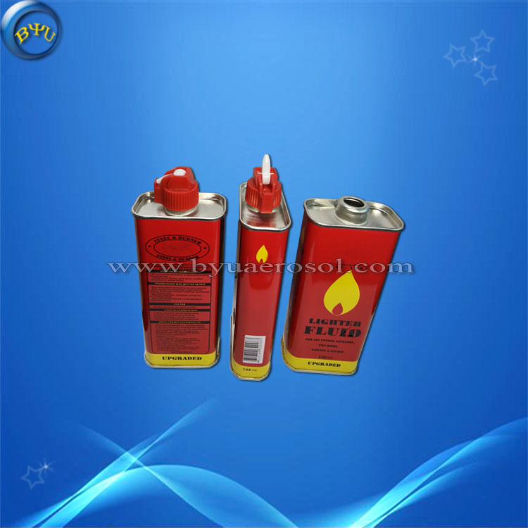 lighter fluid cans  and actuator by BYU