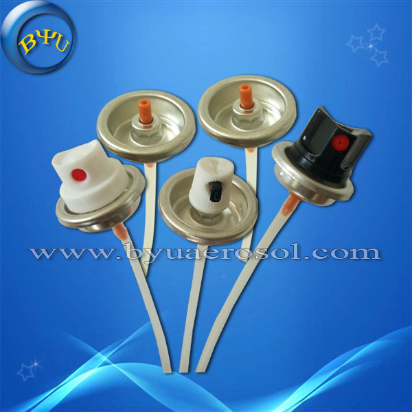 wholesale BYU factory aerosol spray valves for paint spray and actuators for aerosol cans