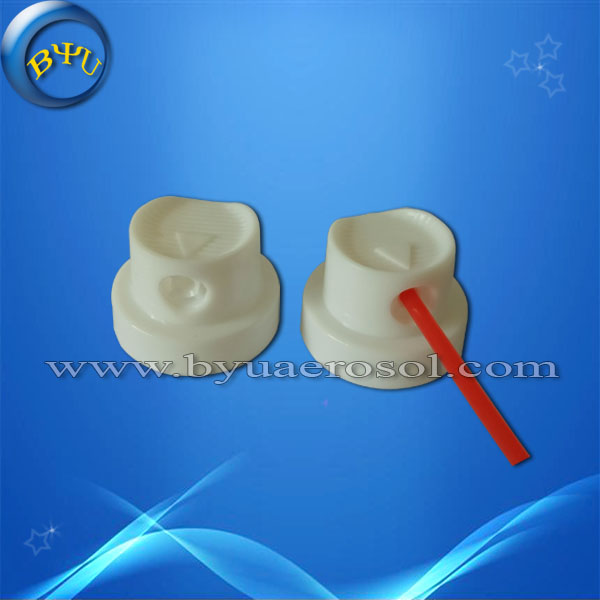aerosol valve actuators with tubes