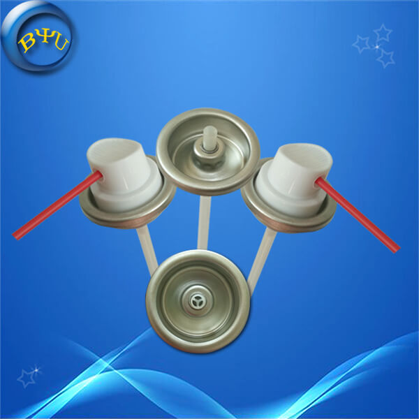 Three holes aerosol valve with actuators for fire extinguishing made in China BYU