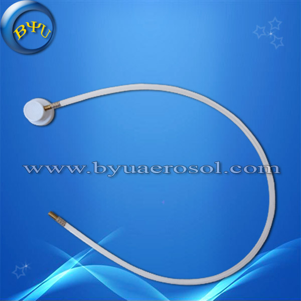 Metal Fitting AC Cleaner Nozzle for Air Conditioner Cleaner, Bendable Hose Spray Head for Deep Duct Cleaning