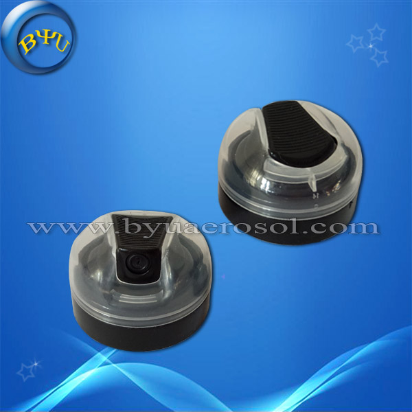Multi-Function Aerosol Nozzle with Clear Cover for Body Mist, Air Freshener & Spray Paint Cans