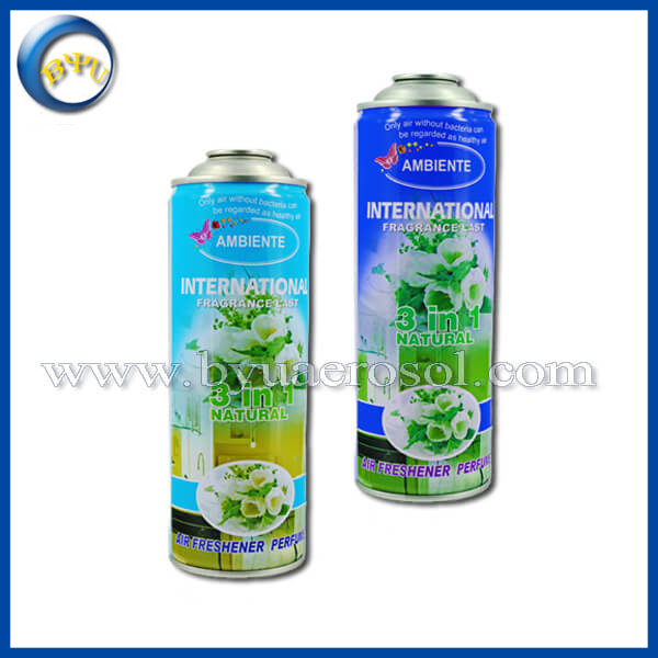 BYU Toilet Deodorant Freshener Aerosol Tin for Restroom Odor Spray, Moisture Proof Anti-Rust Coating Can